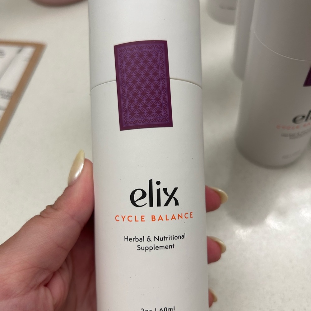 6 bottles of Elix cycle balance